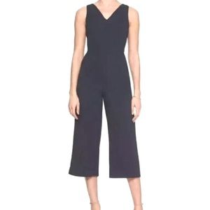 NWT Banana Republic v-neck crop wide leg jumpsuit